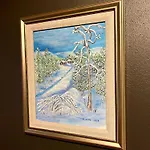 Apartamento Aurora Lapland In, Forest View, 2 Bdr, Sauna, Terrace, Fireplace, Wifi, Pyhae-luosto National Park