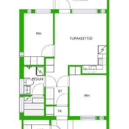 Aurora Lapland In, Forest View, 2 Bdr, Sauna, Terrace, Fireplace, Wifi, Pyhae-luosto National Park *