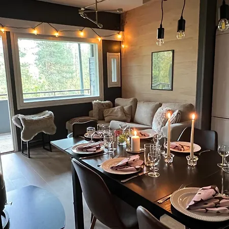 Aurora Lapland In, Forest View, 2 Bdr, Sauna, Terrace, Fireplace, Wifi, Pyhae-luosto National Park