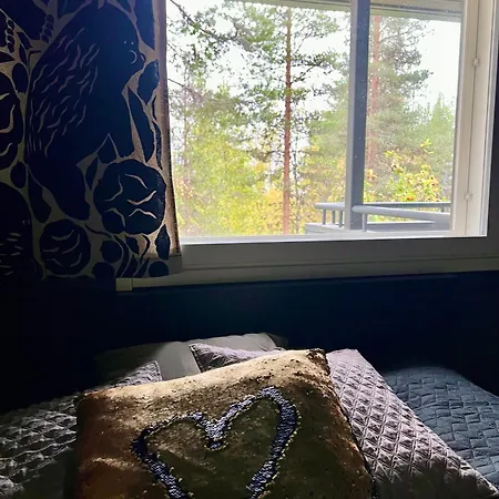 Διαμέρισμα Aurora Lapland In, Forest View, 2 Bdr, Sauna, Terrace, Fireplace, Wifi, Pyhae-luosto National Park *