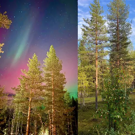 Lejlighed Aurora Lapland In, Forest View, 2 Bdr, Sauna, Terrace, Fireplace, Wifi, Pyhae-luosto National Park *