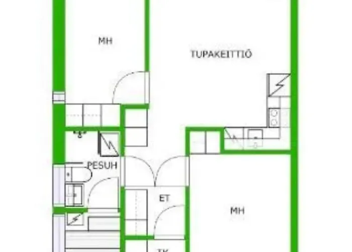 Aurora Lapland In, Forest View, 2 Bdr, Sauna, Terrace, Fireplace, Wifi, Pyhae-luosto National Park *