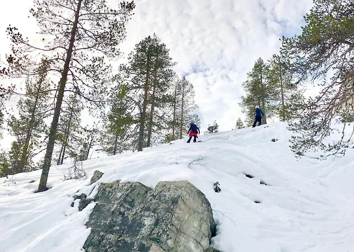 شقة Aurora Lapland In, Forest View, 2 Bdr, Sauna, Terrace, Fireplace, Wifi, Pyhae-luosto National Park