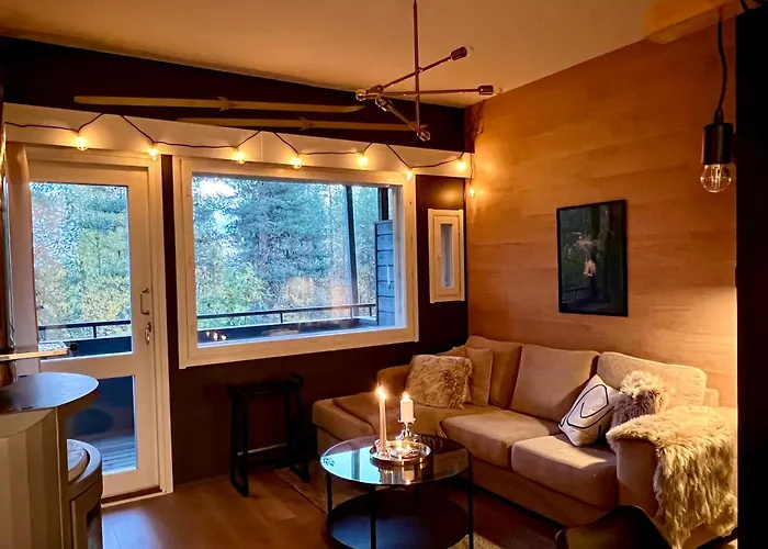 Aurora Lapland In, Forest View, 2 Bdr, Sauna, Terrace, Fireplace, Wifi, Pyhae-luosto National Park شقة *