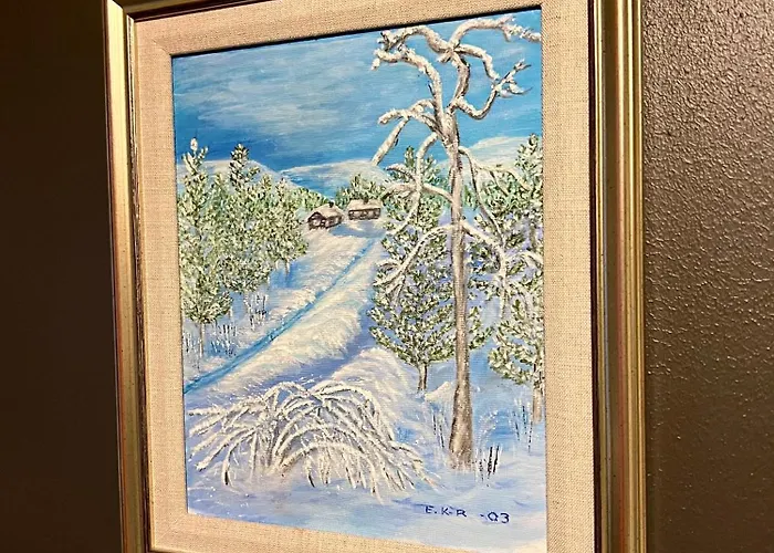 شقة Aurora Lapland In, Forest View, 2 Bdr, Sauna, Terrace, Fireplace, Wifi, Pyhae-luosto National Park