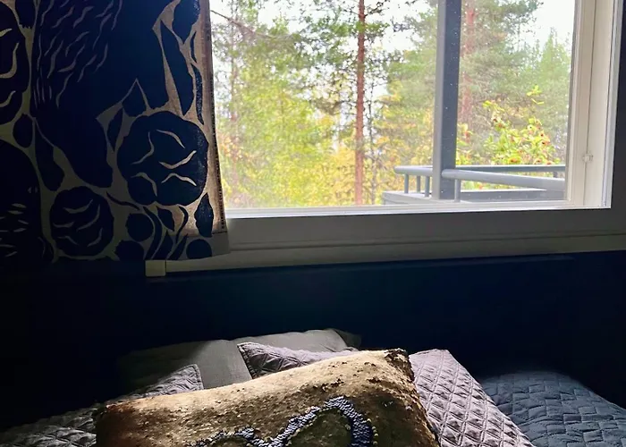 شقة Aurora Lapland In, Forest View, 2 Bdr, Sauna, Terrace, Fireplace, Wifi, Pyhae-luosto National Park *