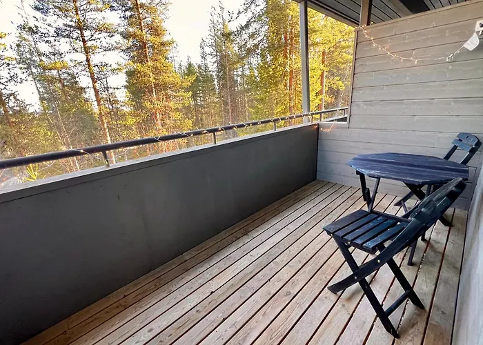 Aurora Lapland In, Forest View, 2 Bdr, Sauna, Terrace, Fireplace, Wifi, Pyhae-luosto National Park شقة *