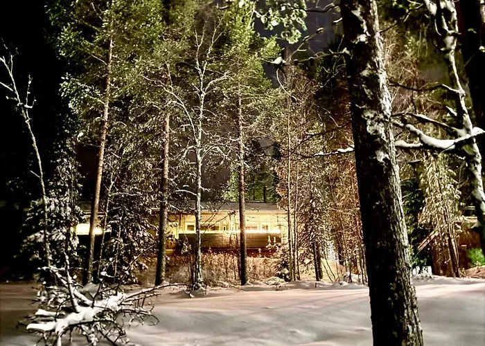 Aurora Lapland In, Forest View, 2 Bdr, Sauna, Terrace, Fireplace, Wifi, Pyhae-luosto National Park